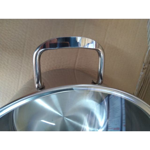 Nồi luộc gà inox 3 đáy sunhouse LG28 CÓ HÌNH THẬT