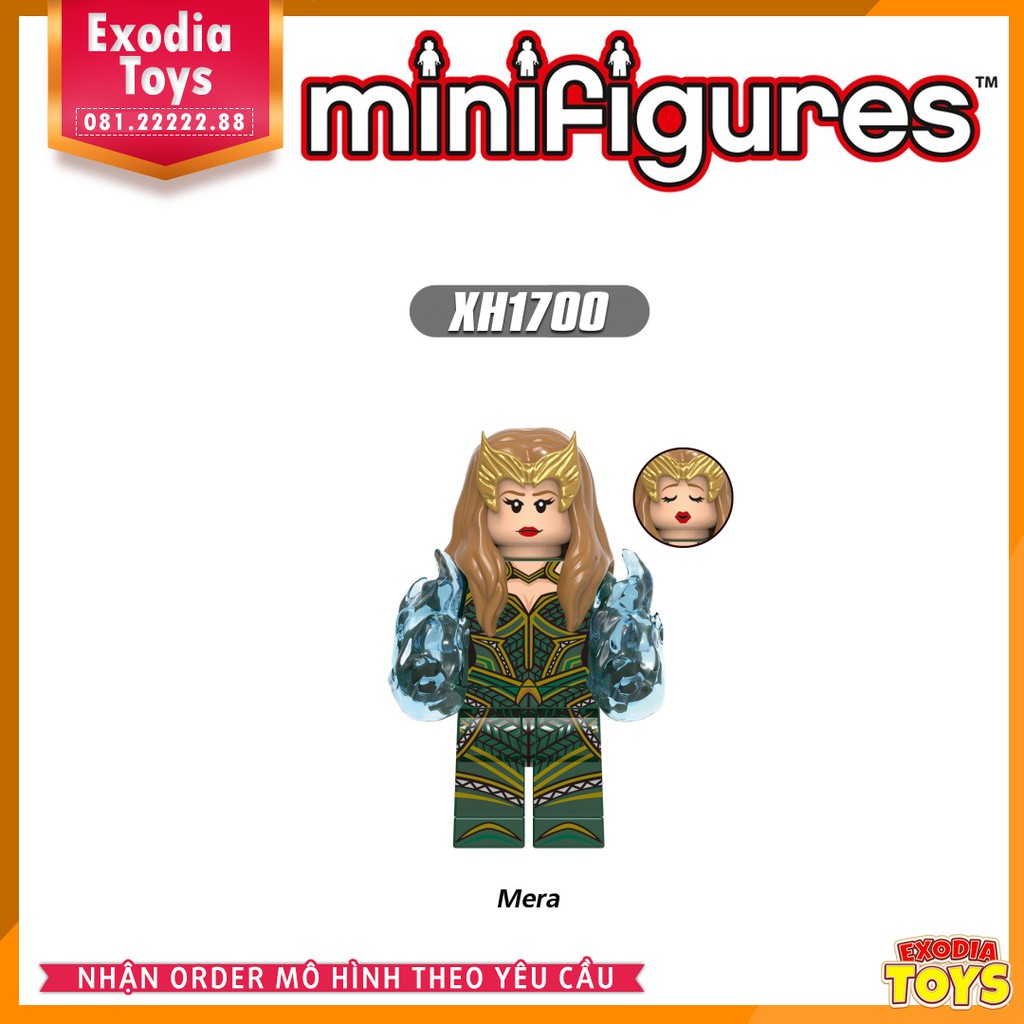 Xếp hình Minifigure siêu anh hùng Liên Minh Công Lý : Justice League Snyder Cut - Đồ Chơi Lắp Ghép Sáng Tạo - X0312