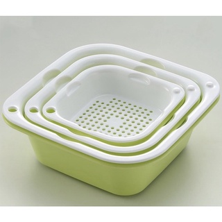SÉT RỔ CHẬU 6MÓN NHỰA CAO CẤP ECCO BỘ RỔ CHẬU ĐA NĂNG