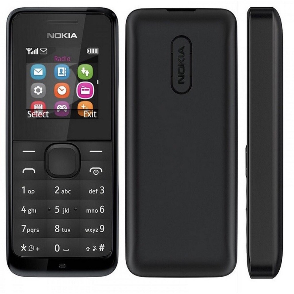 Điện thoại NOKIA 105 2015 1 SIM chính hãng pin sạc đầy đủ | BigBuy360 - bigbuy360.vn