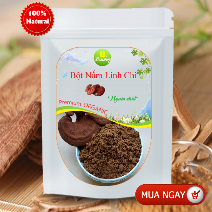 Bột nấm linh chi 100% nguyên chất 100gr