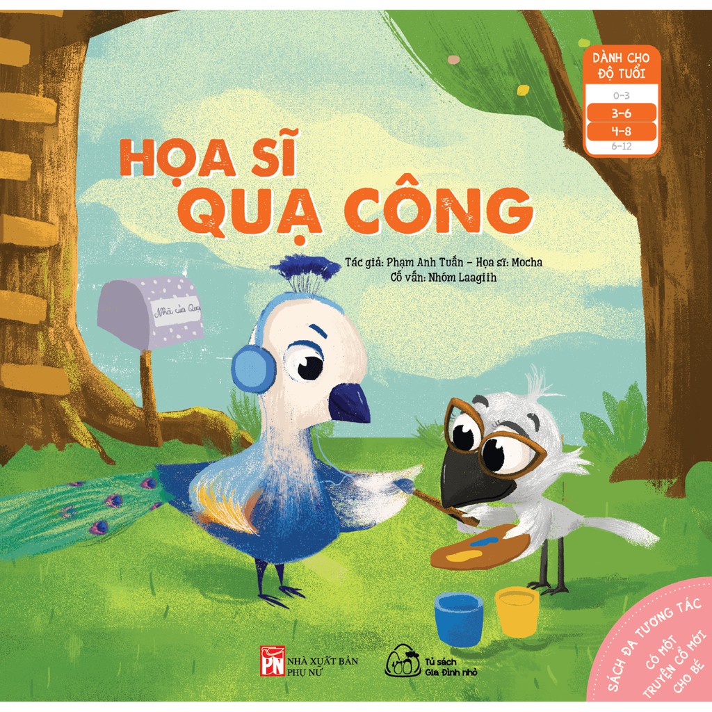 Sách - Ehon truyện cổ tích - Họa sĩ Quạ Công (Cho bé 3 - 8 tuổi)