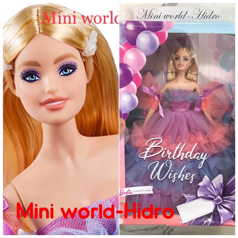 Búp bê Barbie Birthday Wishes chính hãng Inspiring Women Maya Angelou, Signature body muse