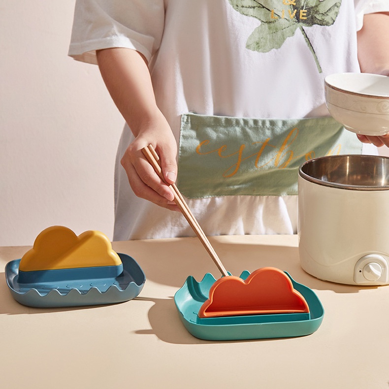 Giá đỡ muỗng đũa nắp nồi đa năng tiện dụng cho nhà bếp - TUHUHOUSE