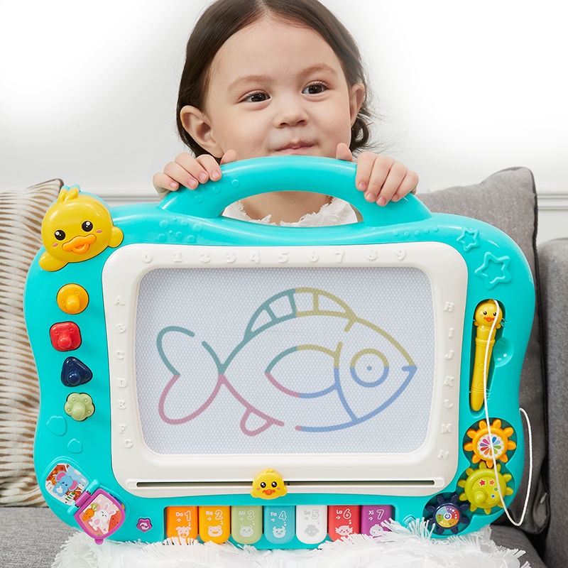 Bảng Vẽ Xóa Nam Châm Nhiều Màu Sắc Cho Trẻ Em