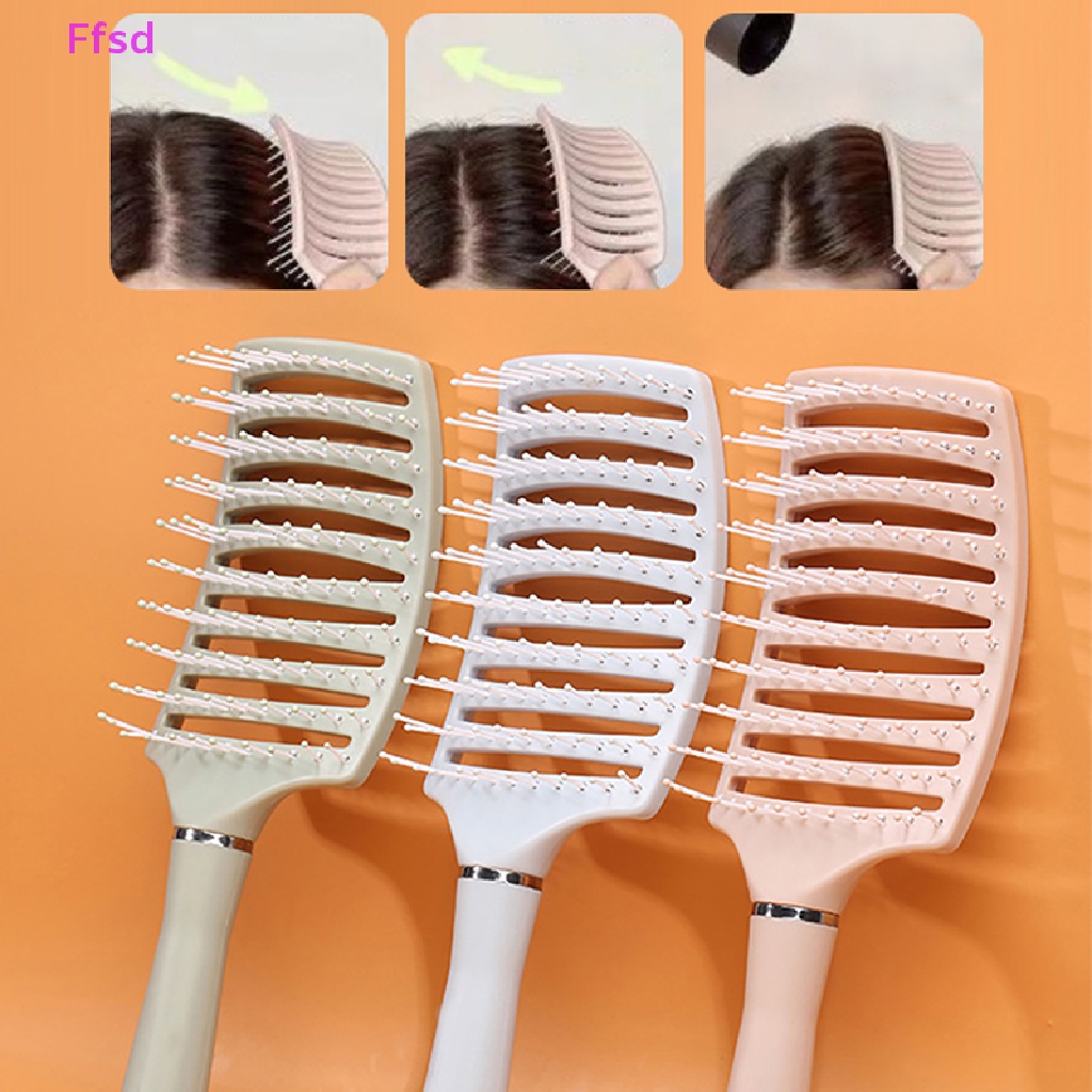 1 Lược Chải Tóc Mát Xa Da Đầu Tạo Kiểu Tiện Dụng
