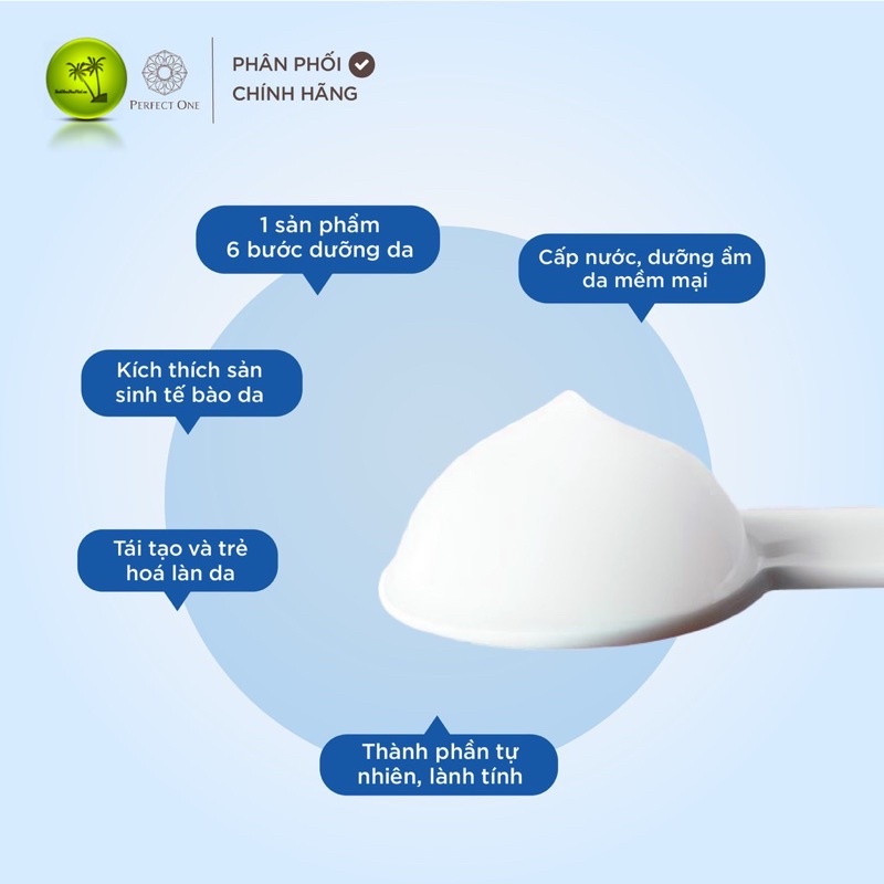 38gr Perfect One Moisture Gel giúp dưỡng ẩm, cấp nước, khoẻ mạnh mịn màng