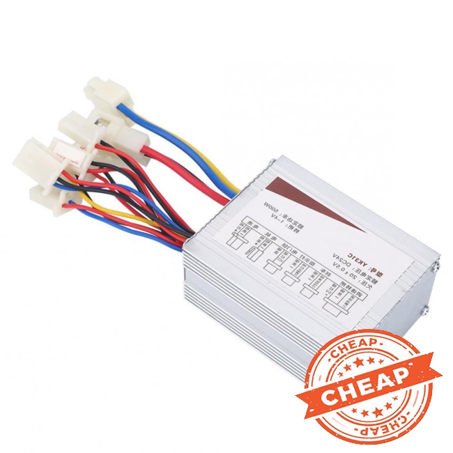 Thiết bị điều khiển động cơ không chổi than 12V/ 24V/ 36V/ 48v 500/ 800W dành cho xe đạp điện