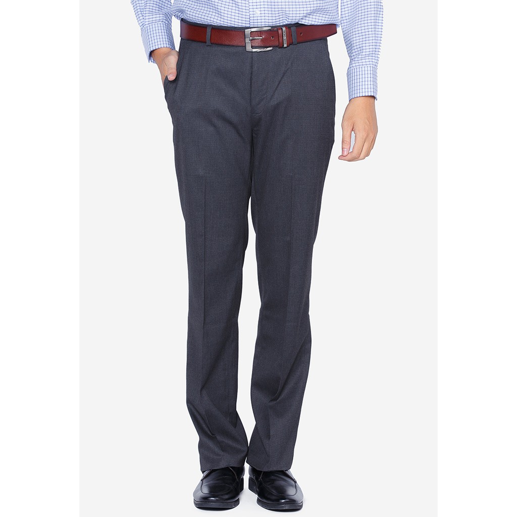 Quần tây Mattana Classic Fit MQM87160064519543 màu xám chì