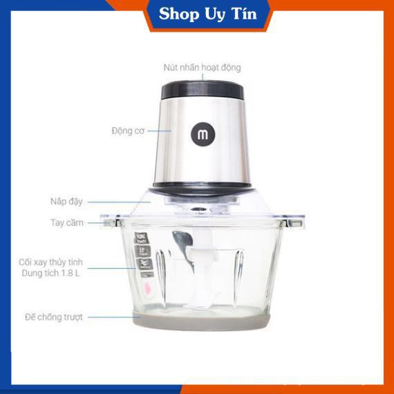 Máy xay thịt đa năng Mishio MK-135 1,8L