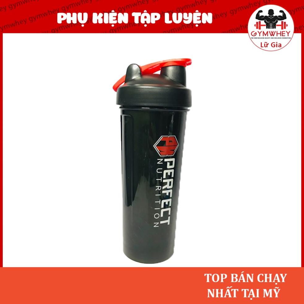 Bình uống Nước Bình lắc Tập Gym Phụ Kiện Tập Luyện Thể hình Perfect Nutrition Shaker 1000ml