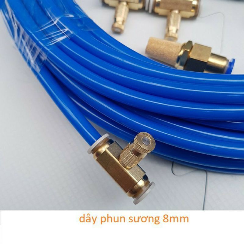 Dây Dùng cho  phun sương đường kính 8mm chất liệu nhựa PE