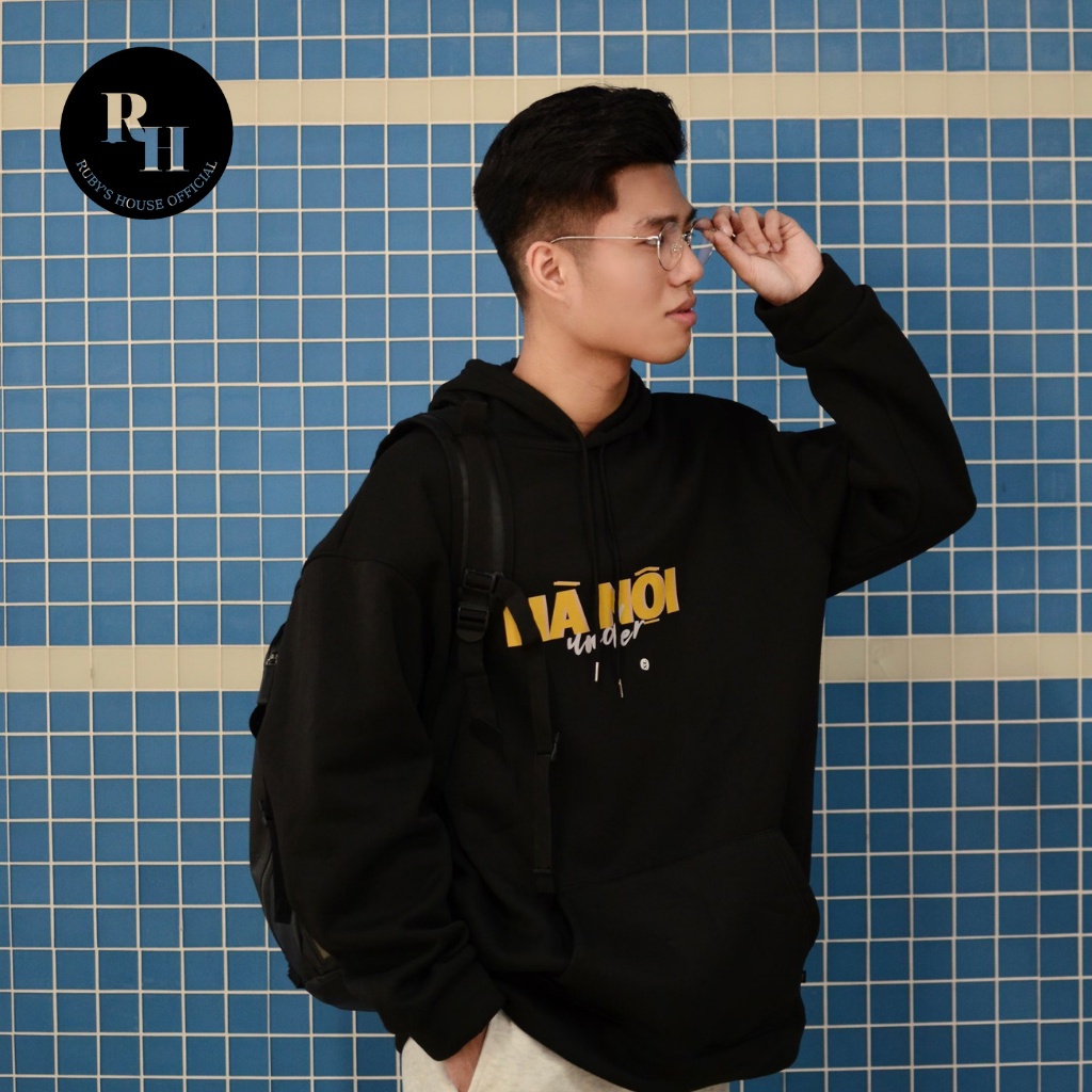 Áo nỉ Hoodie local brand, form rộng nam nữ Unisex dài tay chất liệu Nỉ Bông in Hình Log | BigBuy360 - bigbuy360.vn