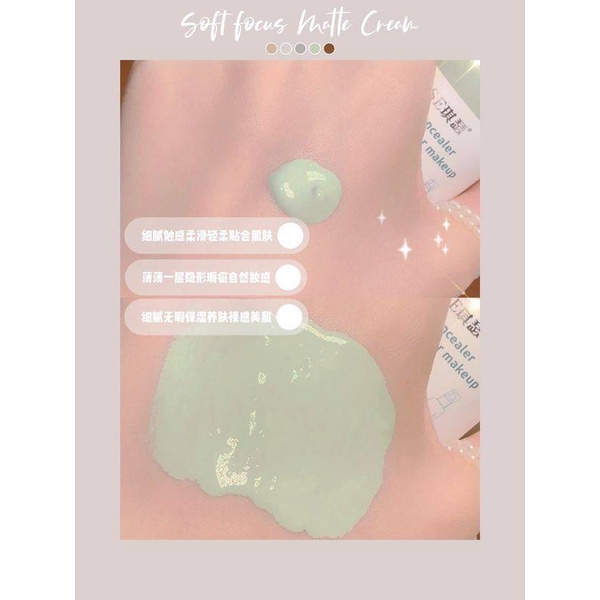 [Hàng mới về] Kem Lót Trang Điểm Tự Nhiên Lâu Trôi Qise 30g | BigBuy360 - bigbuy360.vn