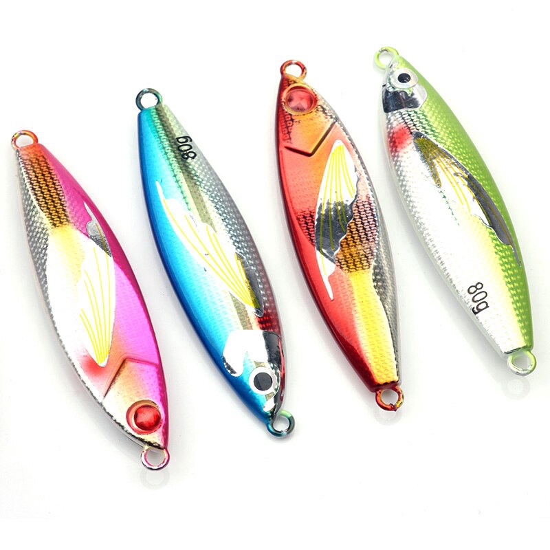 1 Mồi Câu Cá Nước Mặn Chậm Từ Nhật Bản 40/60/80/100G