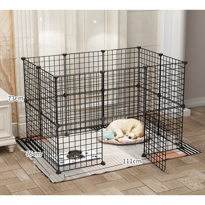 Combo chuồng chó mèo lắp ghép bằng lưới sắt, 40 lựa chọn