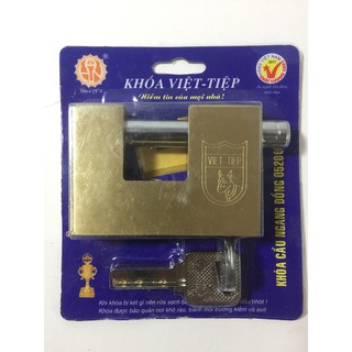 Ổ Khóa Cửa Ngang Việt Tiệp 206 Rất Đẹp Và Chắc Chắn Cao Cấp (Chính Hãng)