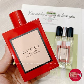 Mẫu Thử - Nước Hoa Nữ Mini Gucci Bloom Ambrosia di Fiori 5ml -10ml