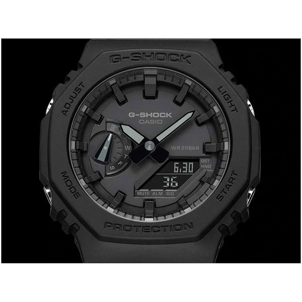 Đồng hồ nam nữ G-Shock Casio GA-2100-1A1DR chính hãng - Bảo hành 1 năm, Thay pin miễn phí trọn đời máy