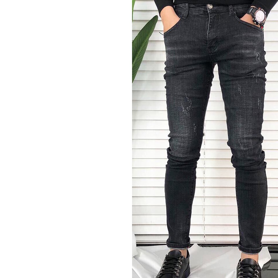 QUẦN JEAN NAM PHONG CÁCH THỜI TRANG MỚI NHẤT 2019 QJN17