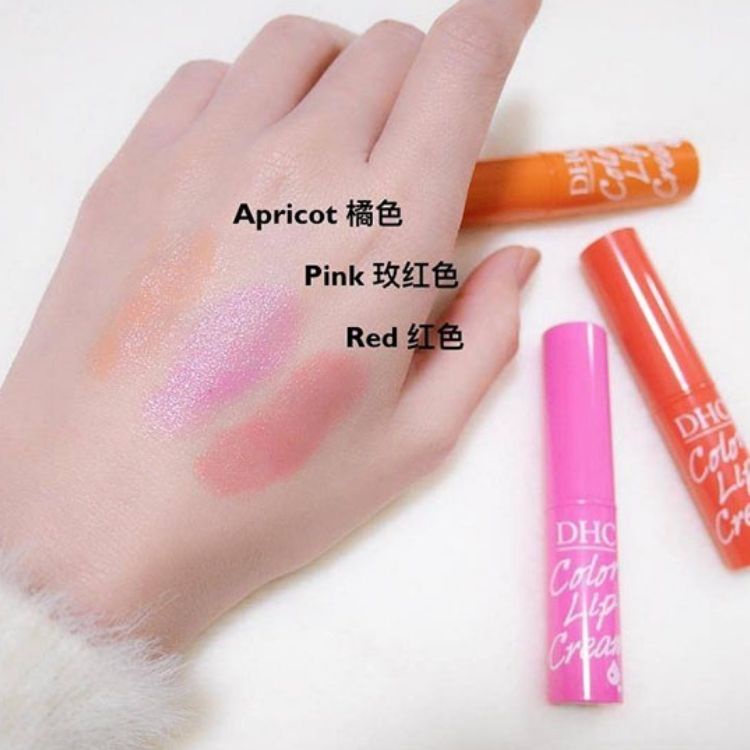 Son Dưỡng Môi Có Màu D.HC Color Lip Cream Nhật Bản