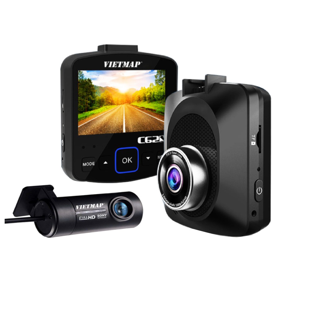 Camera Hành Trình Vietmap C62S - Cảnh Báo Giao Thông - Ghi Hình Trước Sau - Thẻ Nhớ 128Gb | BigBuy360 - bigbuy360.vn