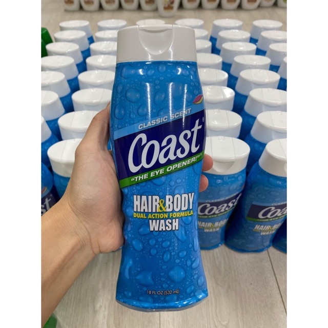 Dầu Gội Và Sữa Tắm Coast - 532ml