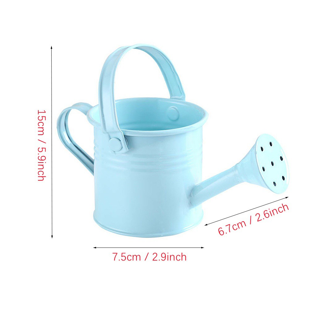 Bình tưới cây Mini bằng kim loại nhiều màu sắc dễ thương cho bé