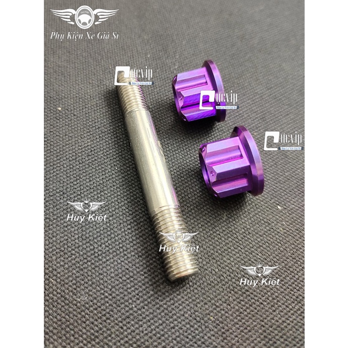 [Rẻ Vô Địch] Cốt Trục Phuộc Giữa Inox Kèm 2 Tán Titan Thật GR5 Cho Exciter 2011 - 2020, Winner, Winner X, Sonic 4198