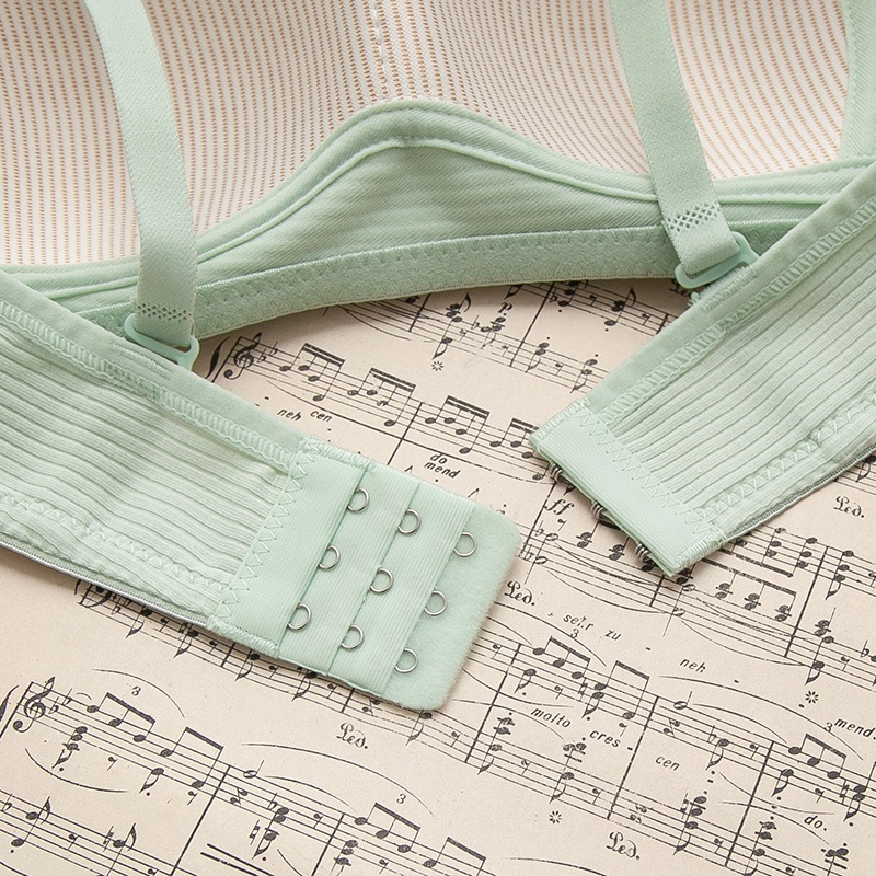Áo ngực cotton không gọng màu trơn mềm mại thoải mái dành cho nữ size 32-38AB