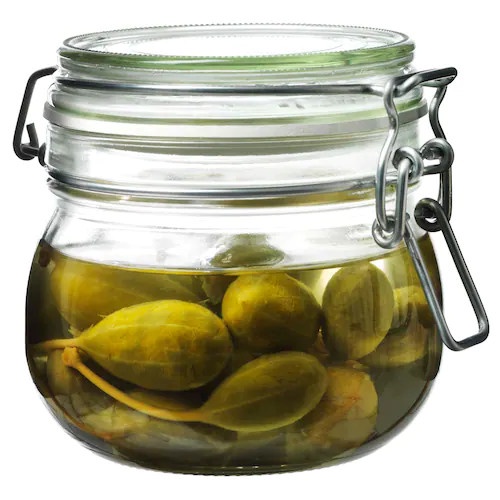 Lọ thuỷ tinh quai sắt KORKEN 0.5l