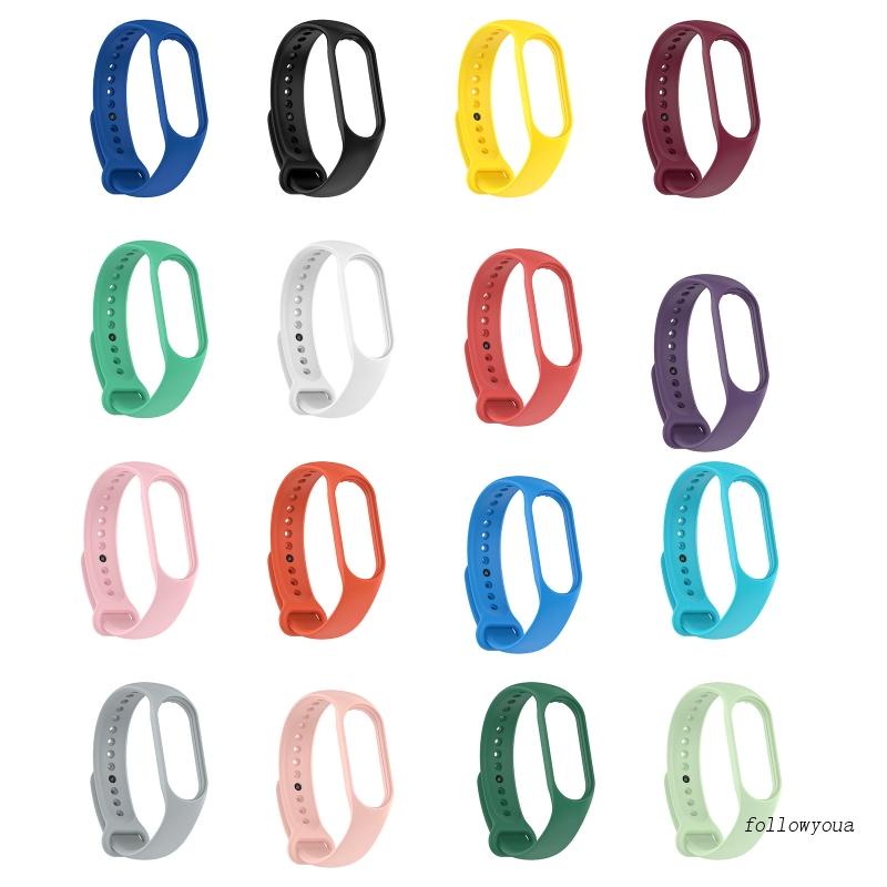 Dây Đeo Silicone Chống Mồ Hôi Cho Xiaomi Mi Band 7