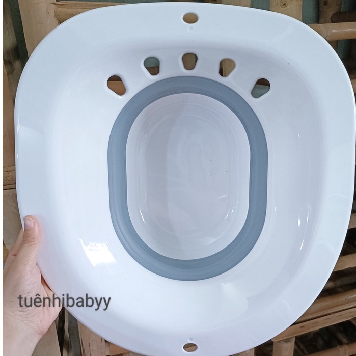 Chậu xông vùng kín gấp gọn sau sinh, bô xông hơi phụ khoa