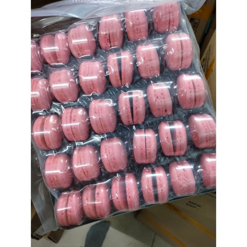 đồ trang trí làm bánh kem [FREESHIP❤️] Vỉ 30 chiếc bánh macaron siêu ngon