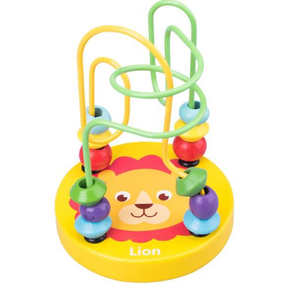Đồ chơi luồn hạt gỗ cho bé phát triền tư duy giáo dục