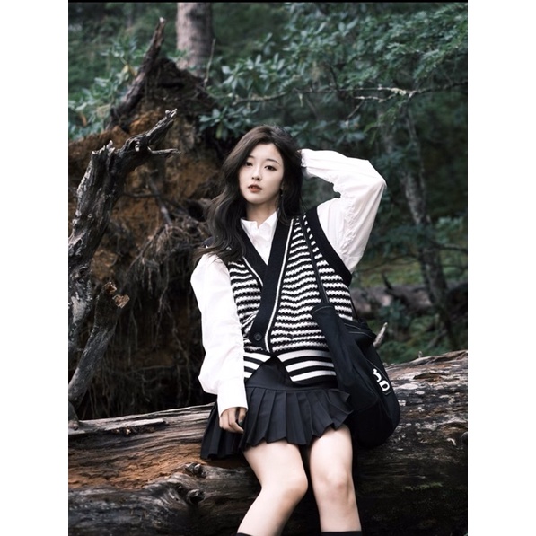 Áo len gile kẻ - Hàng Chất Lượng loại tốt nhất | BigBuy360 - bigbuy360.vn