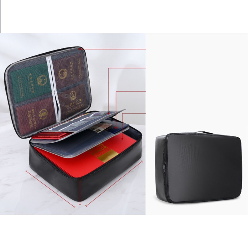 Túi Đựng Hộ Chiếu Tài Liệu Tiện Dụng Cho Gia Đình / Văn Phòng