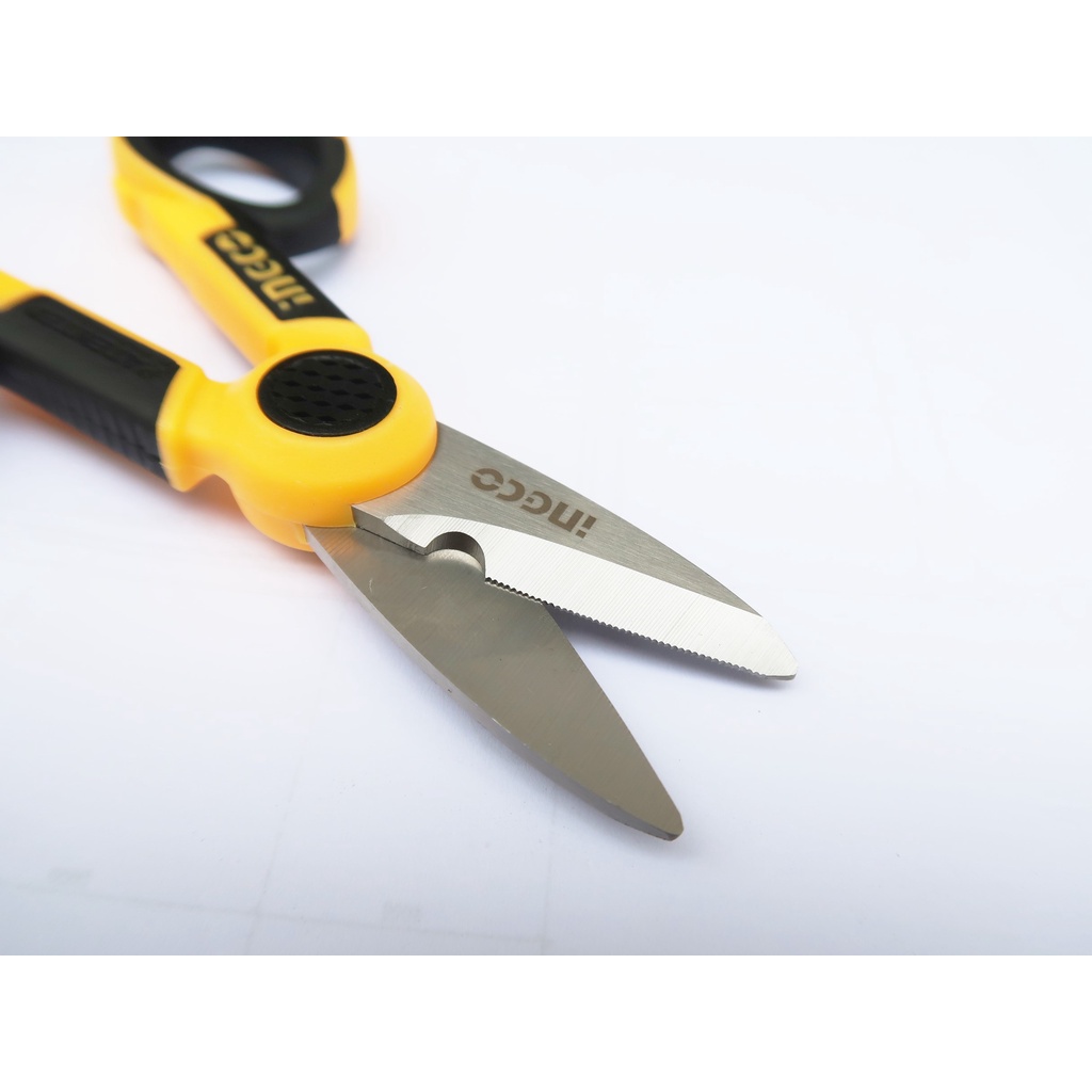 Kéo thợ điện / kéo cắt đa năng  Ingco HES02855