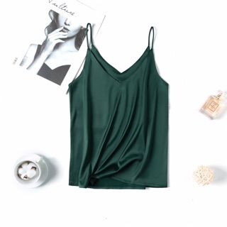 Áo 2 dây chất lụa Satin ,chất lượng 💯 y hình