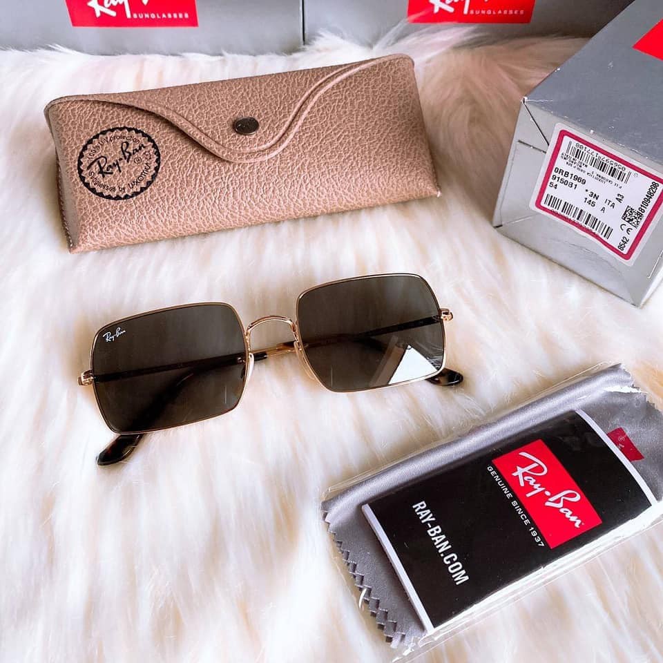 Kính mát nữ Rayban RB1969 9150B1 54 Unisex quá đẹp luôn-Size mắt - cầu kính: 54mm