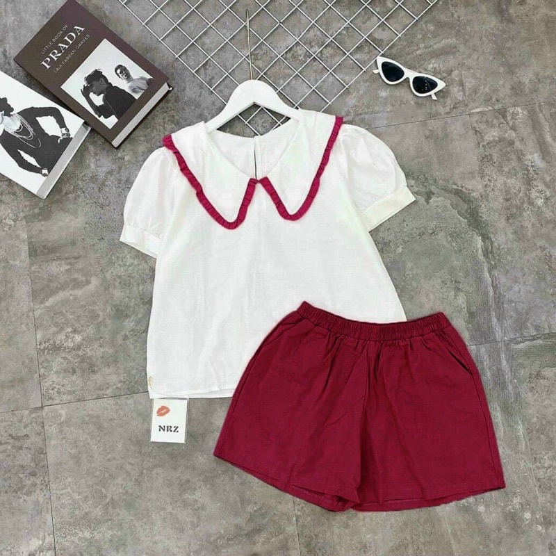 Sét Áo Cổ Bèo Bigsize 55kg Đến 100kg (M/L/XL/XXL)