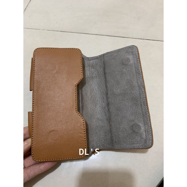 Bao da đựng điện thoại đeo ngang hông, đeo qua dây nịt siêu sang tự may (100% da bò) | BigBuy360 - bigbuy360.vn