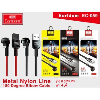 Cáp Dù Sạc Nhanh đầu chữ U Earldom EC-059