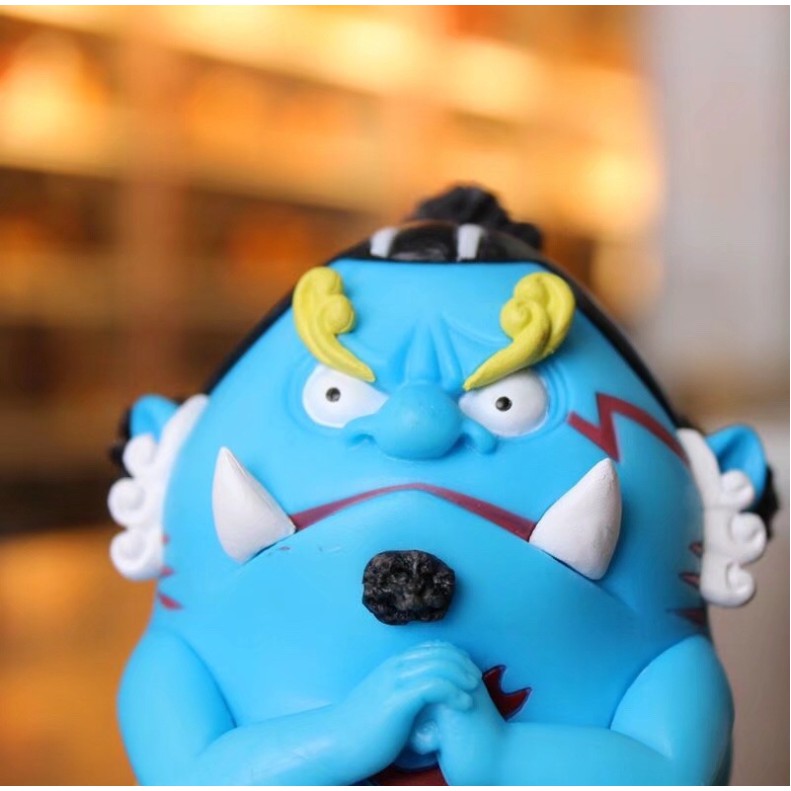 Mô hình One Piece Mô hình Jinbei chibi sắc nét đẹp màu đậm loại 1