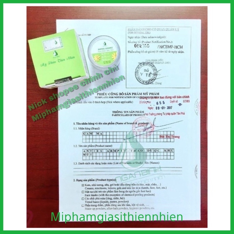 Thảo mộc khử mùi hôi nách , hôi chân