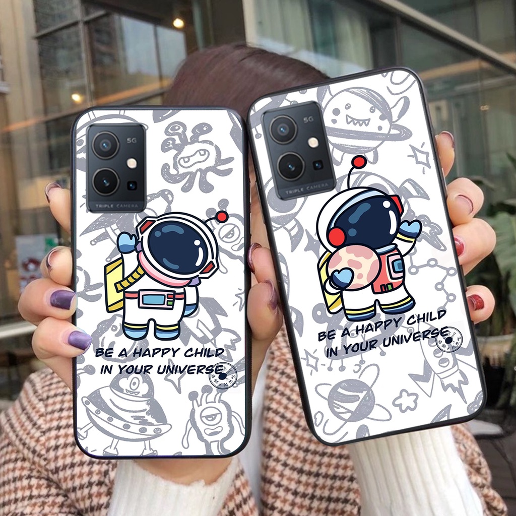 Ốp Lưng Vivo Y55 5G -  Vivo Y55 2022 vũ trụ cute siêu bền siêu hot