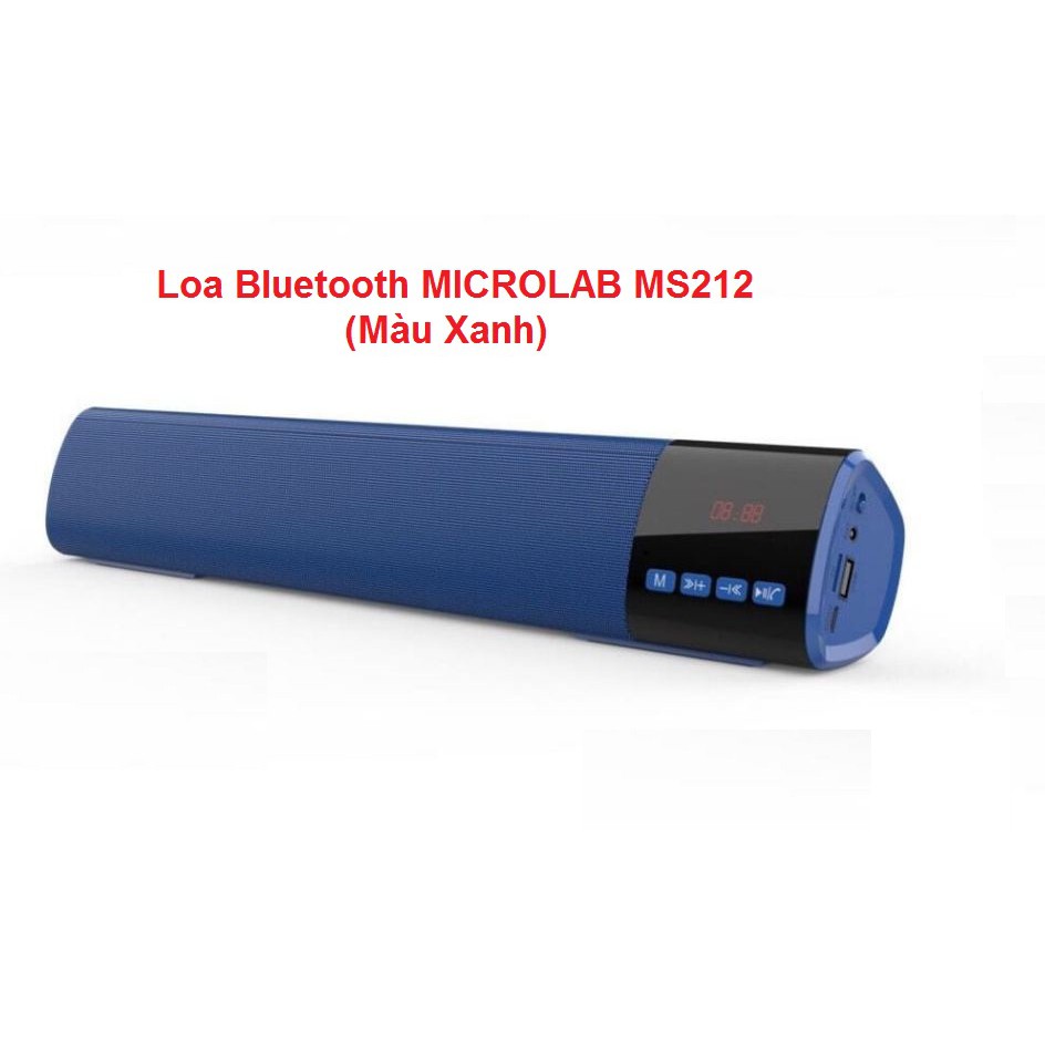 Loa Bluetooth MICROLAB MS212 (Màu Xanh)