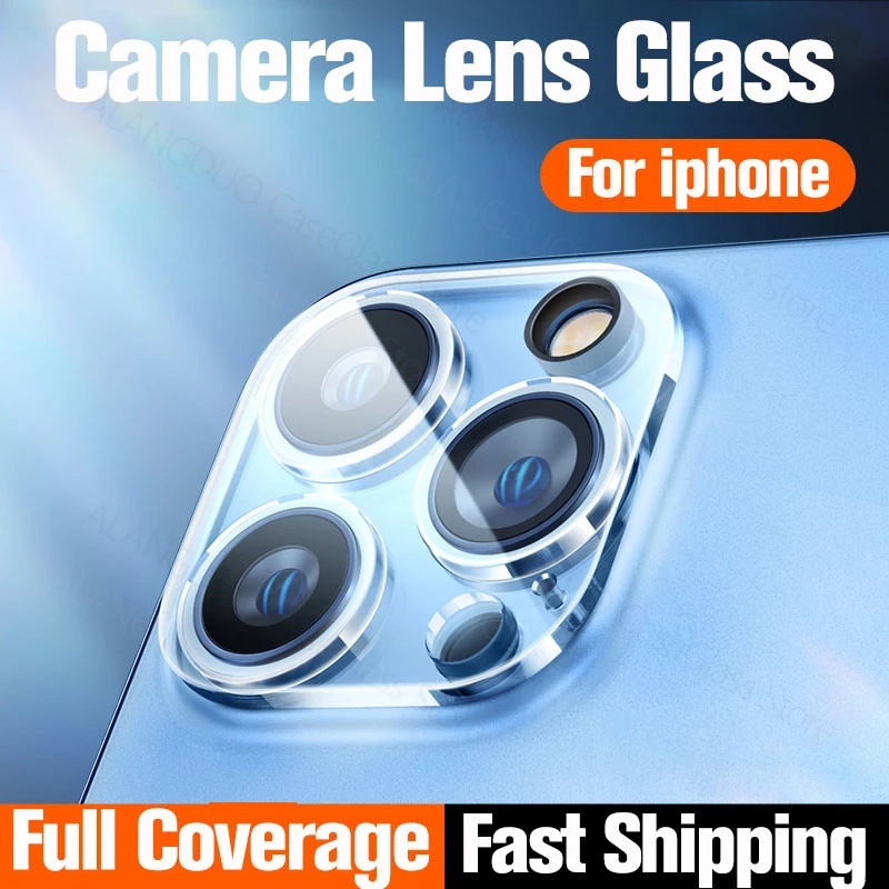 Kính Cường Lực 1000D Bảo Vệ Camera Sau Cho Iphone 14 pro max 13 12 11 Pro Max X XS XR 7 8 plus