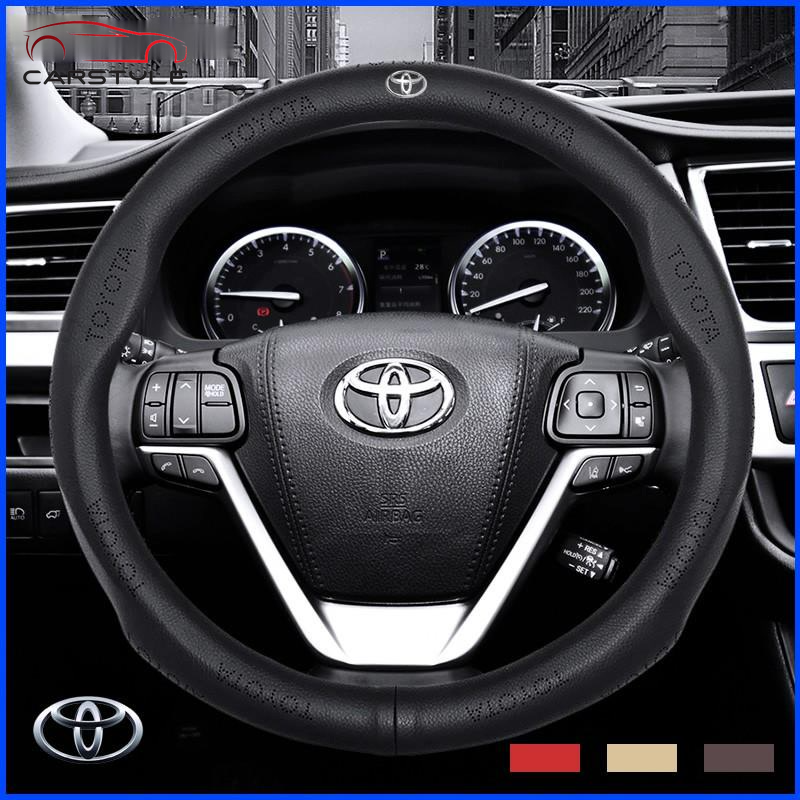 Bọc Vô Lăng Xe Ô Tô Toyota Camry Vios Altis Rush Avvaz Vellfire Hilux Wish Innova, Fortuner, Vios, Yaris, corolla Altis, Camry