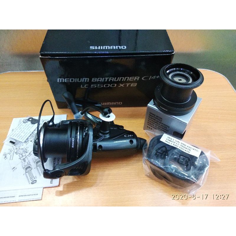 MÁY CÂU CÁ SHIMANO 2018 MEDIUM BAITRUNNER CI4+ LC 55000 XTB